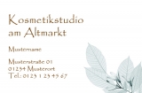 Visitenkarten, 300g Invercote Creato [mit antibakteriellem Lack], ohne Eckenabrundung